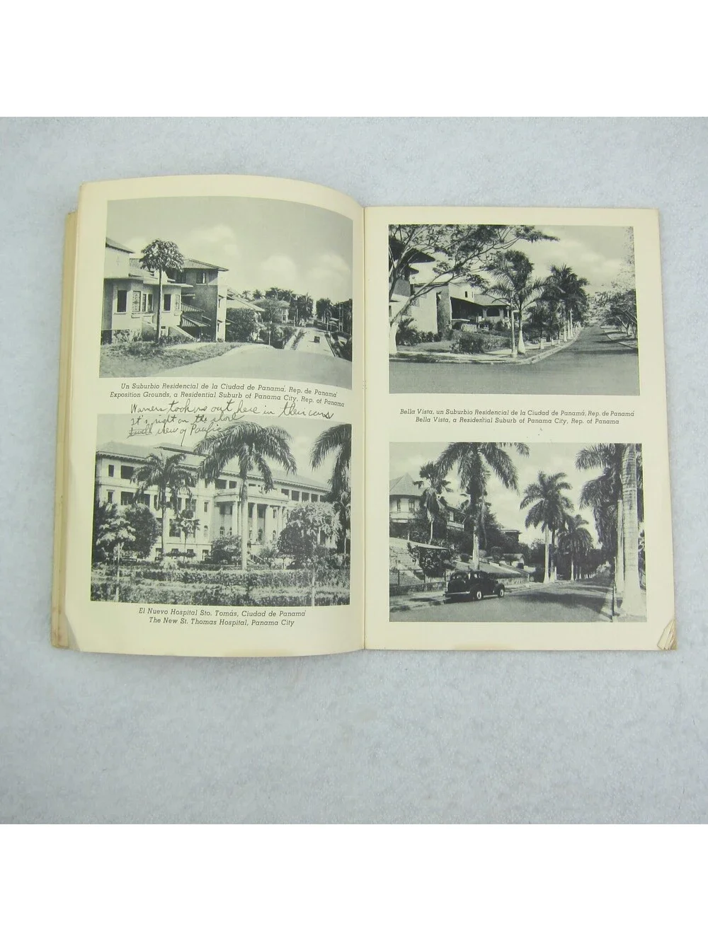 Republic of Panama and the Canal Zone: Complete Picture Guide Book Vintage 1940